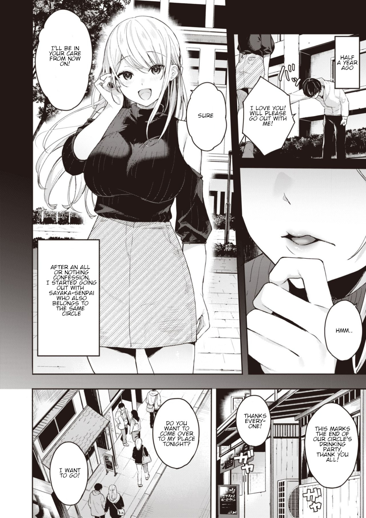 Hentai Manga Comic-The Virgin, the Girlfriend, and NTR-Read-2